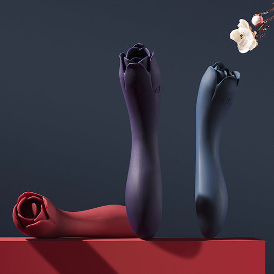La fleur noir - Stimulateur clitoridien à effet langue